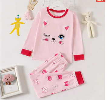 Fs Cute Cat Tracksuit Summer